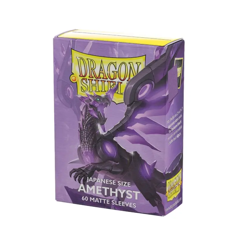 Dragon Shield: Japanese Size Sleeves  Matte  Amethyst