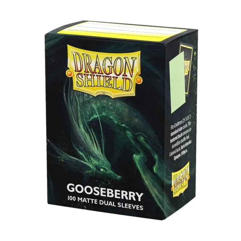 Dragon Shield: Sleeves - Matte Dual - Gooseberry