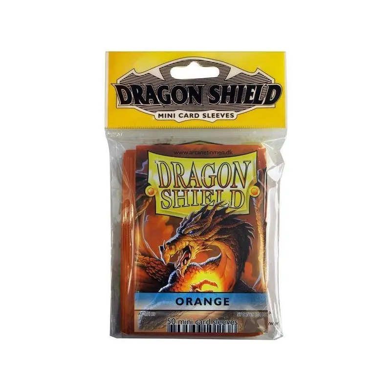 Dragon Shield Mini Sleeves Orange (50)