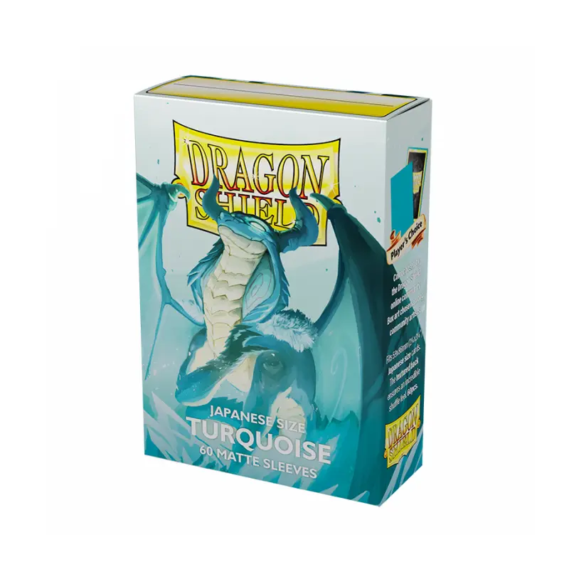 Dragon Shield - Turquoise Yadolom Matte Japanese Card Sleeves (60)