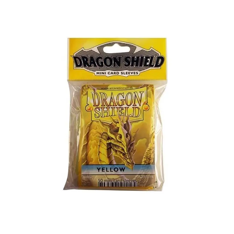 Dragon Shield - Yellow- Japanese Sleeves (50)