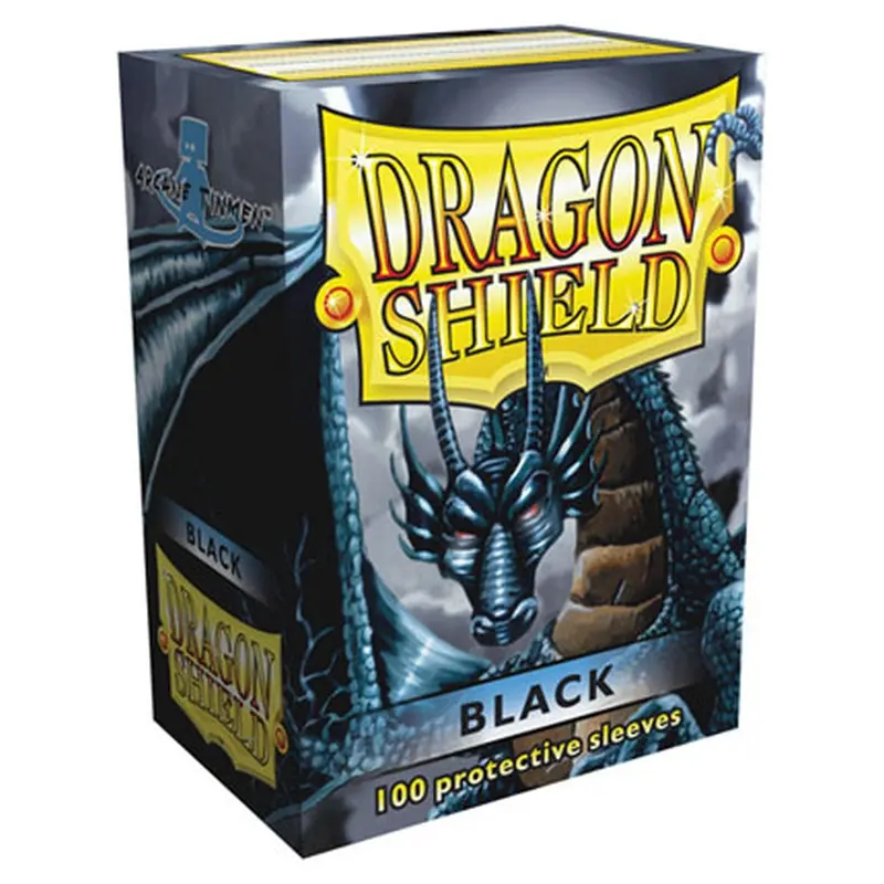 Dragon Shield - Standard Sleeves (100) - Black