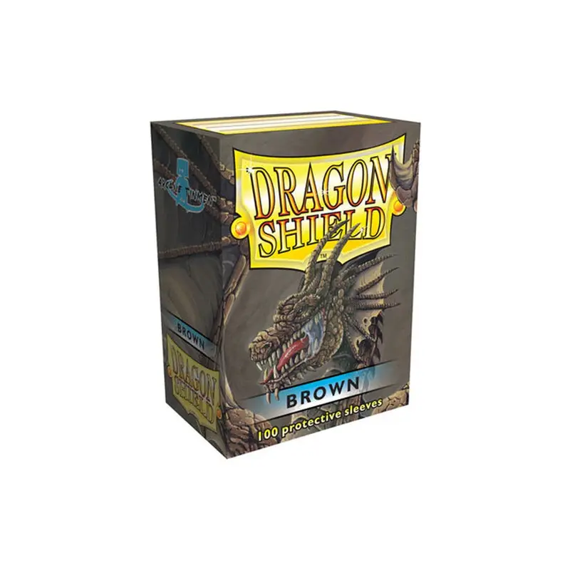 Dragon Shield - Standard Sleeves (100) - Brown