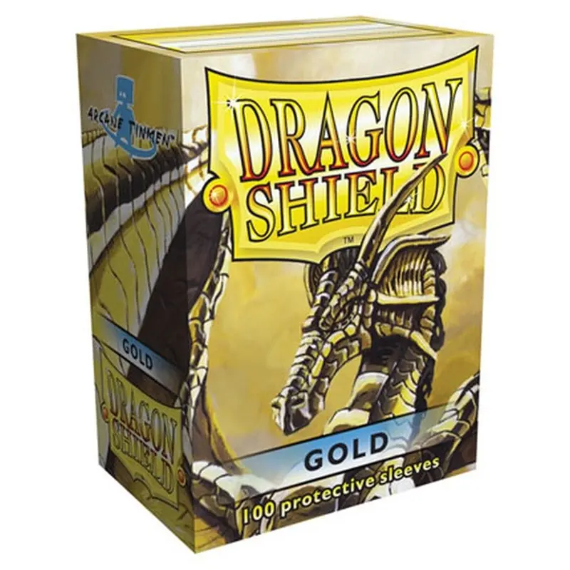 Dragon Shield - Standard Sleeves (100) - Gold