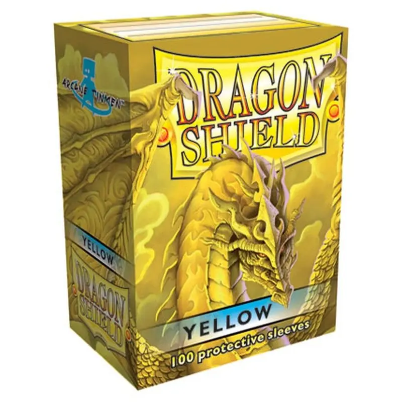 Dragon Shield - Standard Sleeves (100) - Yellow