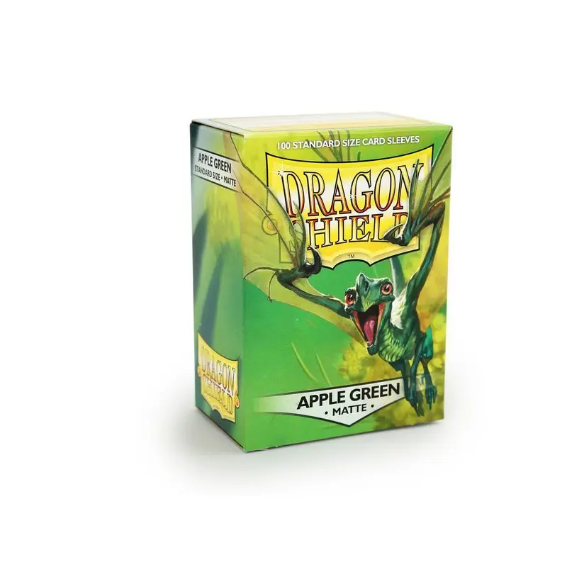 Dragon Shield - Standard Matte Sleeves (100) - Apple Green