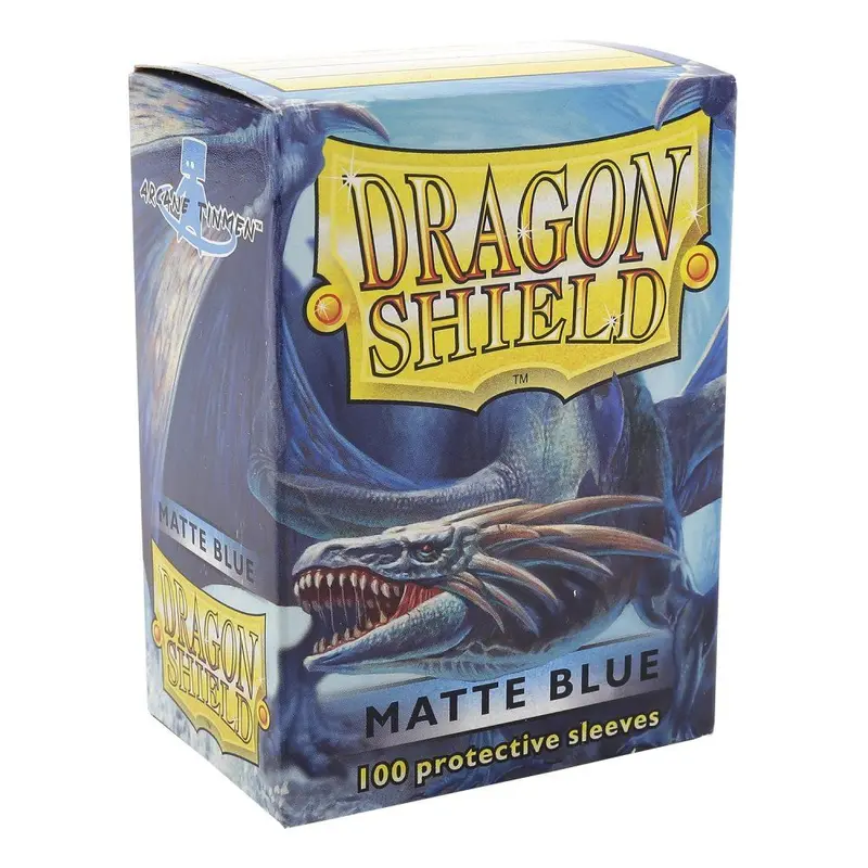 Dragon Shield - Standard Matte Sleeves (100) - Blue