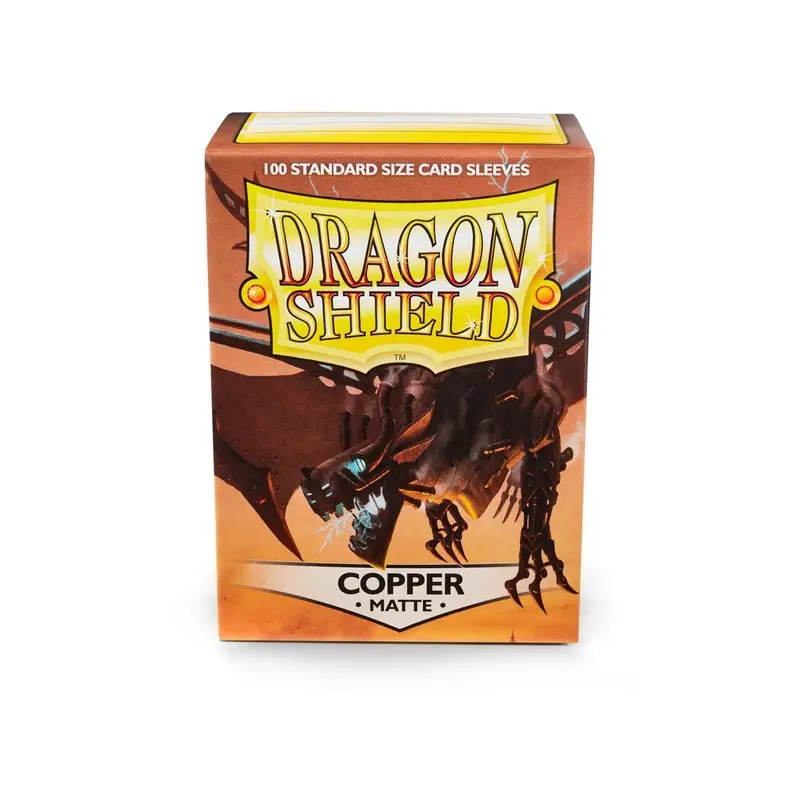 Dragon Shield - Standard Matte Sleeves (100) - Copper