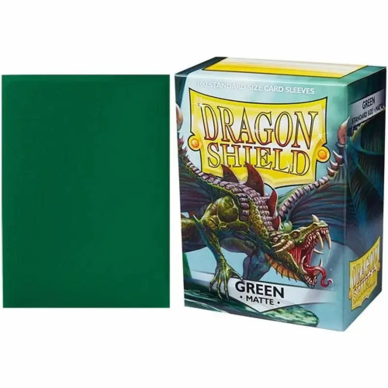 Dragon Shield - Standard Matte Sleeves (100) - Green