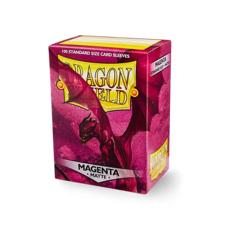 Dragon Shield - Standard Matte Sleeves (100) - Magenta