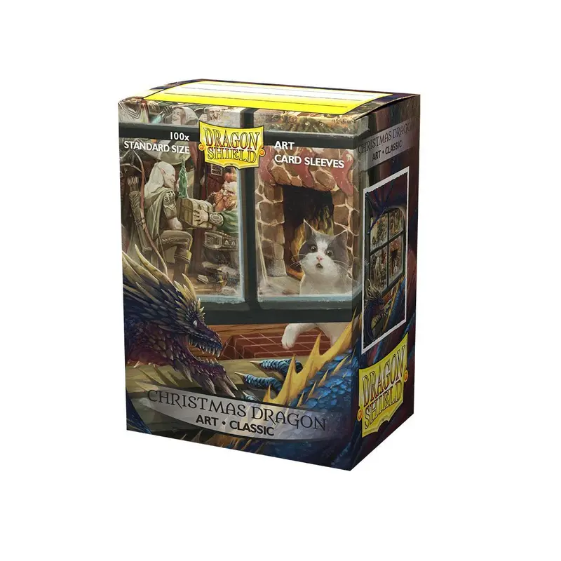 Dragon Shield - Sleeves Standard Classic Art - Christmas Dragon (100)