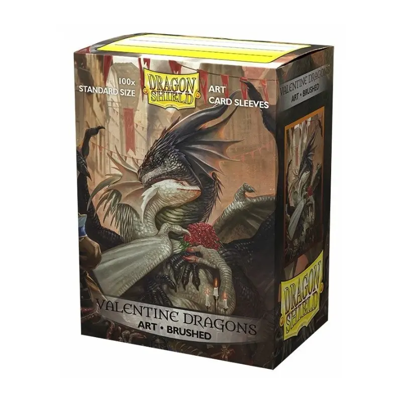 Dragon Shield - Sleeves Matte Art Valentine Dragon 2021 - Standard Size (100)