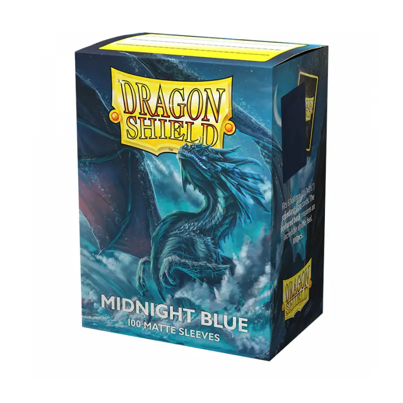 Dragon Shield - Sleeves Midnight Blue Matte Standard Size (100)