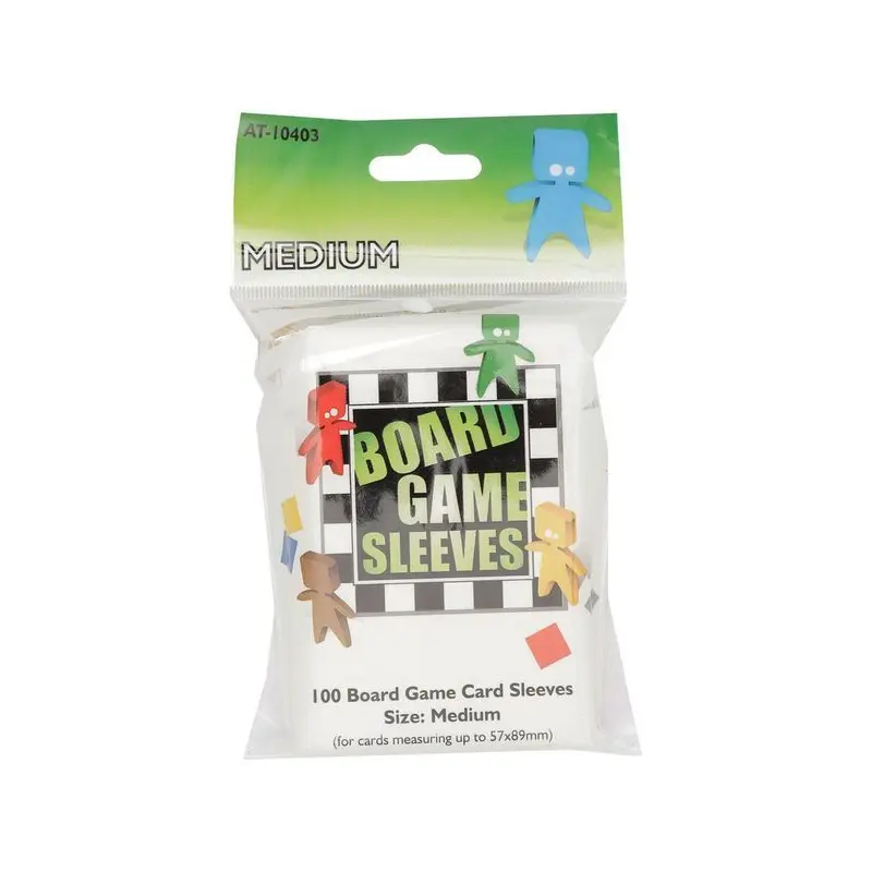 Dragon Shield - Sleeves Board Game Clear Medium (57x89mm)