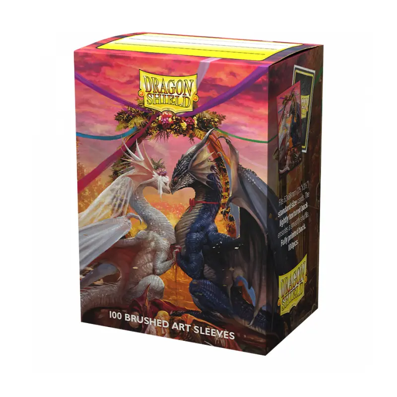 Dragon Shield - Sleeves Brushed Art - Valentine Dragons 2023 (100)