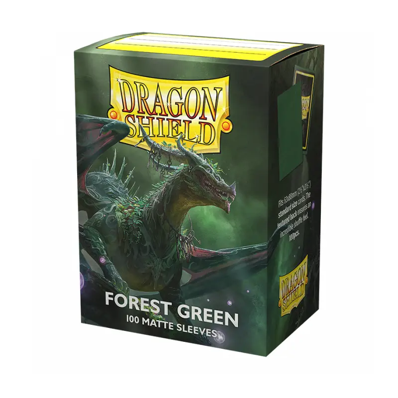 Dragon Shield - Sleeves Forest Green Matte (100)