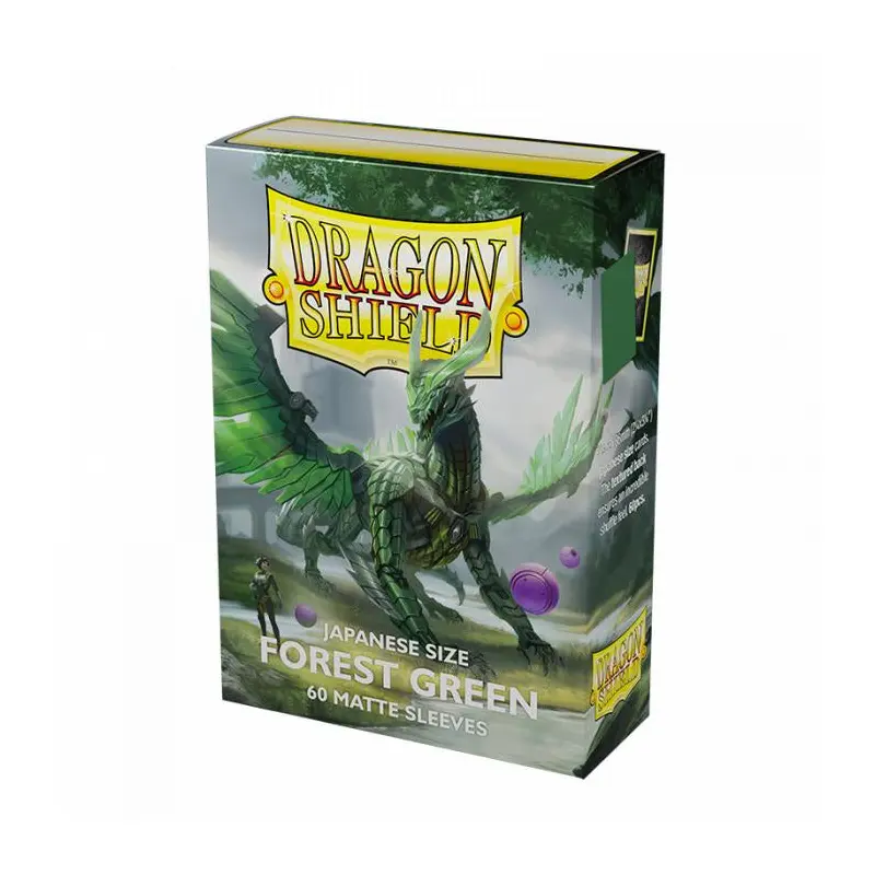 Dragon Shield - Sleeves Forest Green Matte Japanese Size (60)