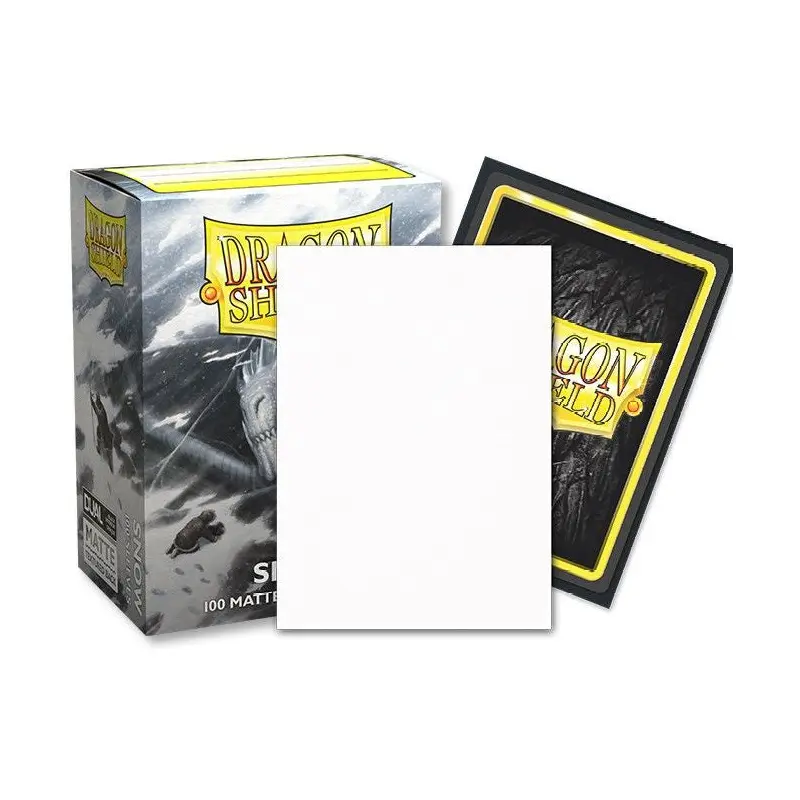 Dragon Shield - Sleeves - Standard Size Dual Matte Snow White Nirin (100)