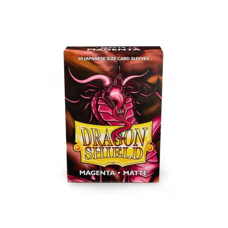 Dragon Shield - Sleeves - Magenta Matte - Japanese Size (60)