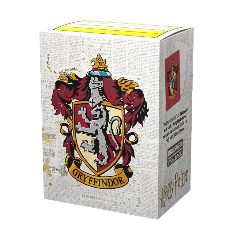 Dragon Shield - Sleeves - MATTE Art - Wizarding World Gryffindor Standard Size (100)