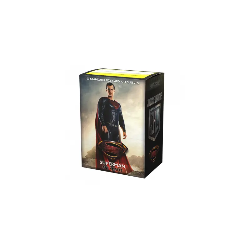 Dragon Shield - Sleeves - Box 100 - MATTE Art - Justice League Superman