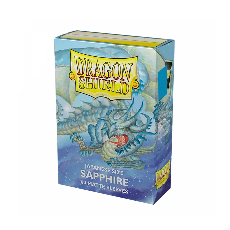 Dragon Shield - Sapphire Matte Japanese Size (60)