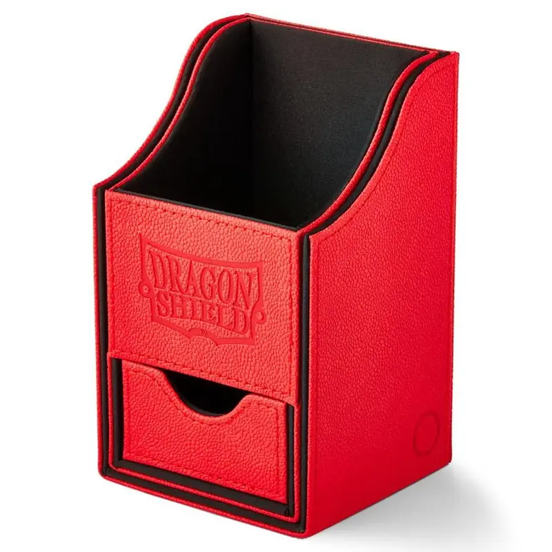 Dragon Shield - Nest Deck Box Plus - Light Red/Black
