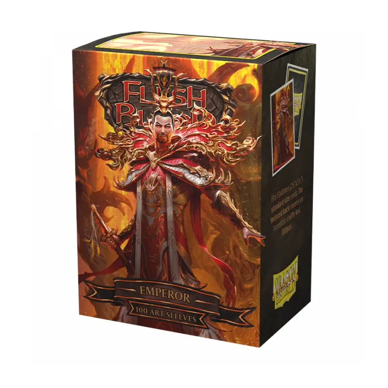 Dragon Shield - Matte Art - Flesh and Blood Emperor Card Sleeves Standard Size (100)