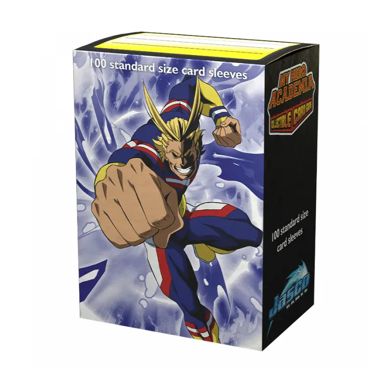 Dragon Shield - Matte Art - My Hero Academia All Might Punch Standard Sleeves (100)
