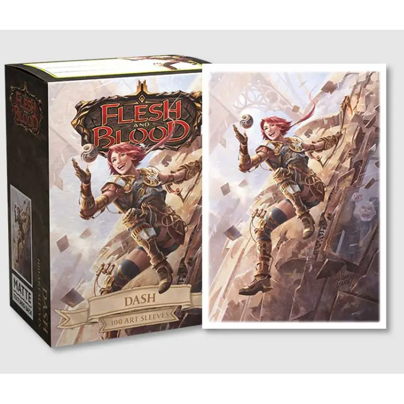 Dragon Shield - Matte Art Sleeves - Flesh and Blood Dash, Inventor Extraordinaire (100)