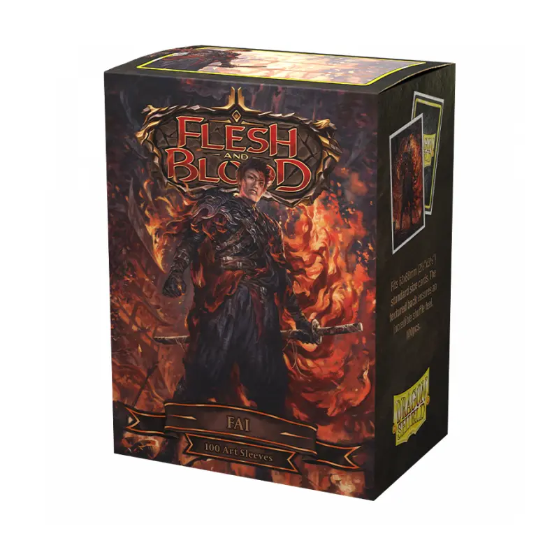 Dragon Shield - Matte Art Sleeves - Flesh and Blood Fai Standard Sleeves (100)