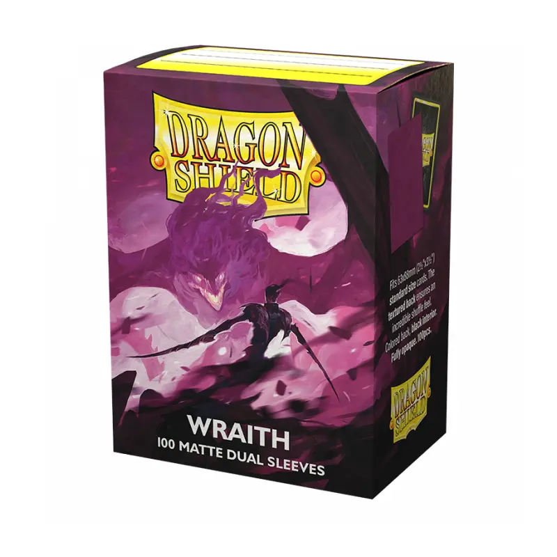 Dragon Shield - Dual Matte Wraith Standard Sleeves (100)