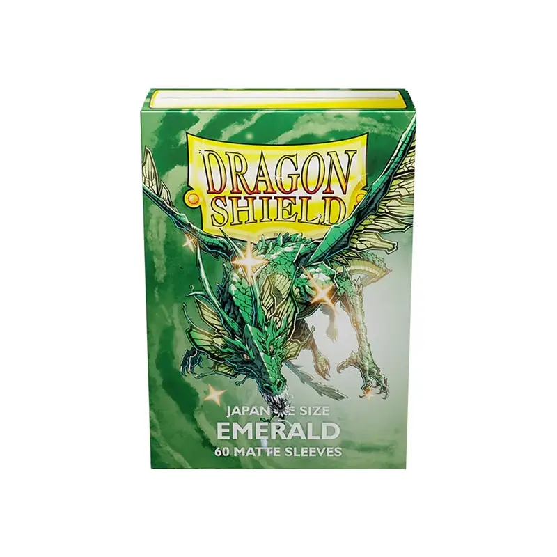 Dragon Shield - Emerald Matte Japanese Size (60)