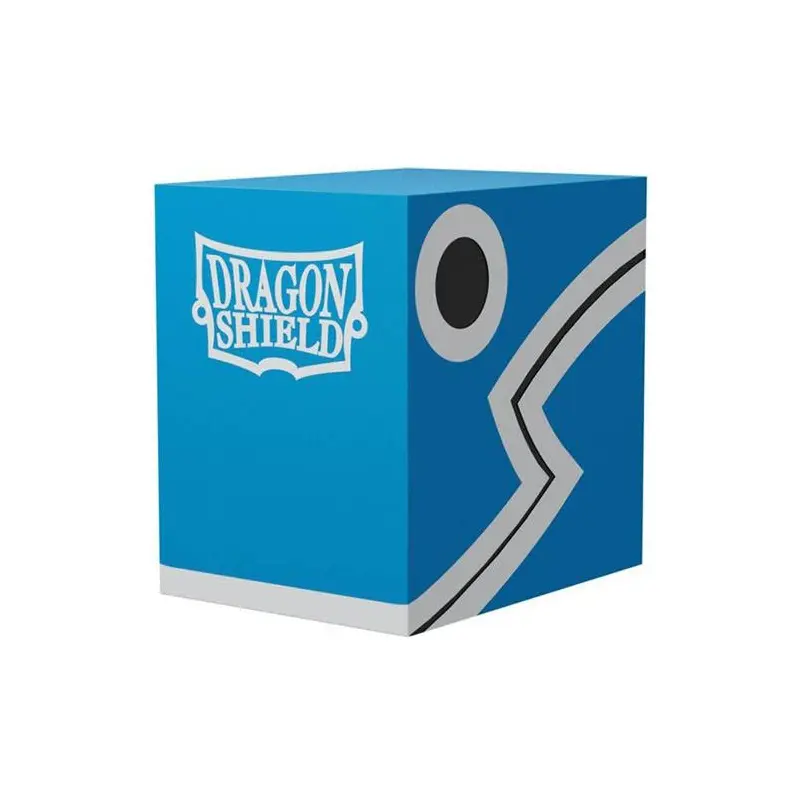 Dragon Shield - Deck Box Double Shell - Blue/Black