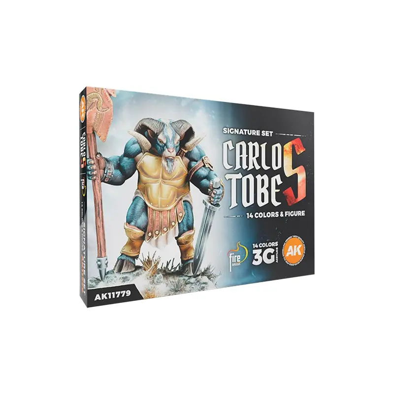 AK Interactive - 3 Gen Sets - Signature Set - Carlos Tobes