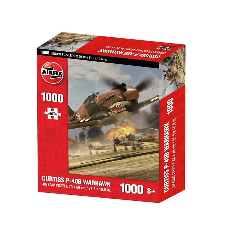 Airfix Curtiss P40B Warhawk 1000 Piece Jigsaw