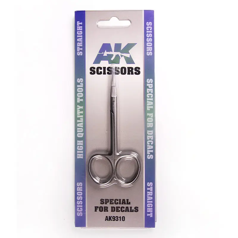 Ak Interactive (Special Decals and Paper) Straight Tip Scissors