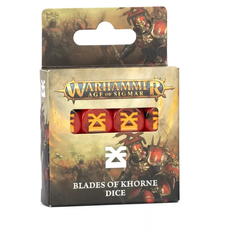 Age Of Sigmar: Blades Of Khorne Dice (83-39)