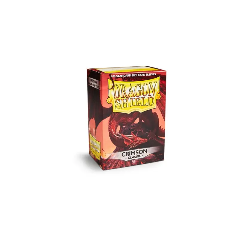 Dragon Shield - Box- Crimson Standard Size (100)