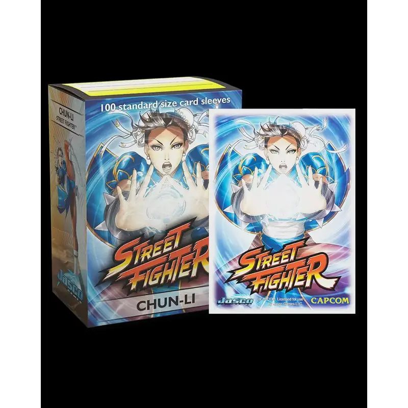Dragon Shield - Brushed Art - Chun-Li Standard Size (100)