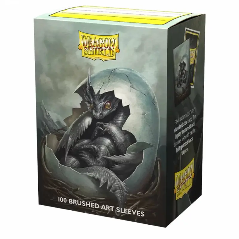 Dragon Shield - Brushed Art Sleeves - Baby Dragon Shye Standard Size (100)