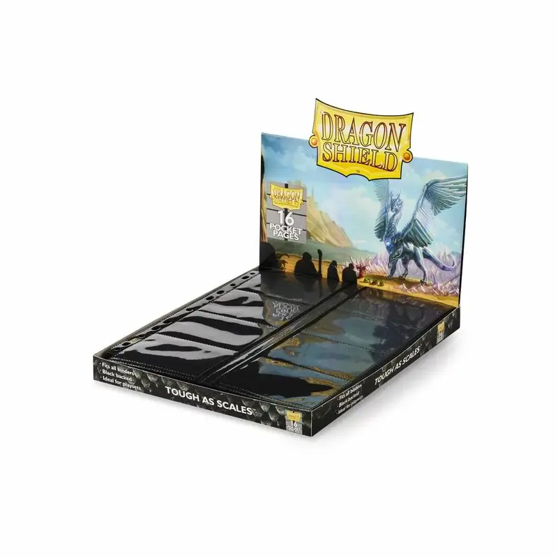 Dragon Shield - 16 Pocket Pages - Center Loader Display