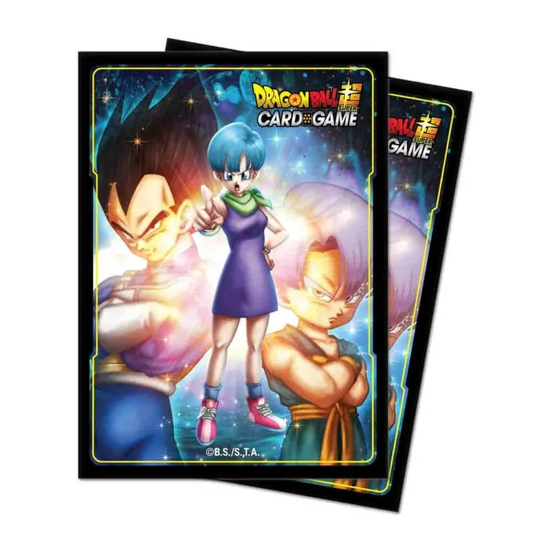 Dragon Ball Super Standard Deck Protector Bulma Vegeta and Trunks