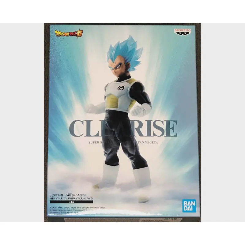 Dragon Ball Super Clearise Super Saiyan God Vegeta
