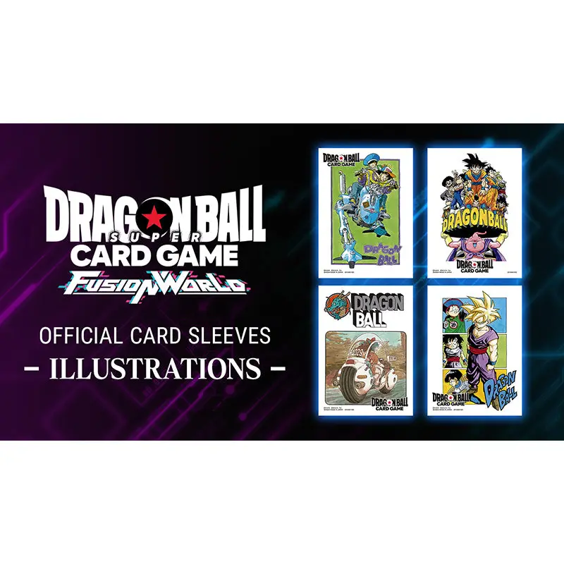 Dragon Ball Super Card Game: Fusion World Official Card Sleeves Display: Manga Collection - Preorder