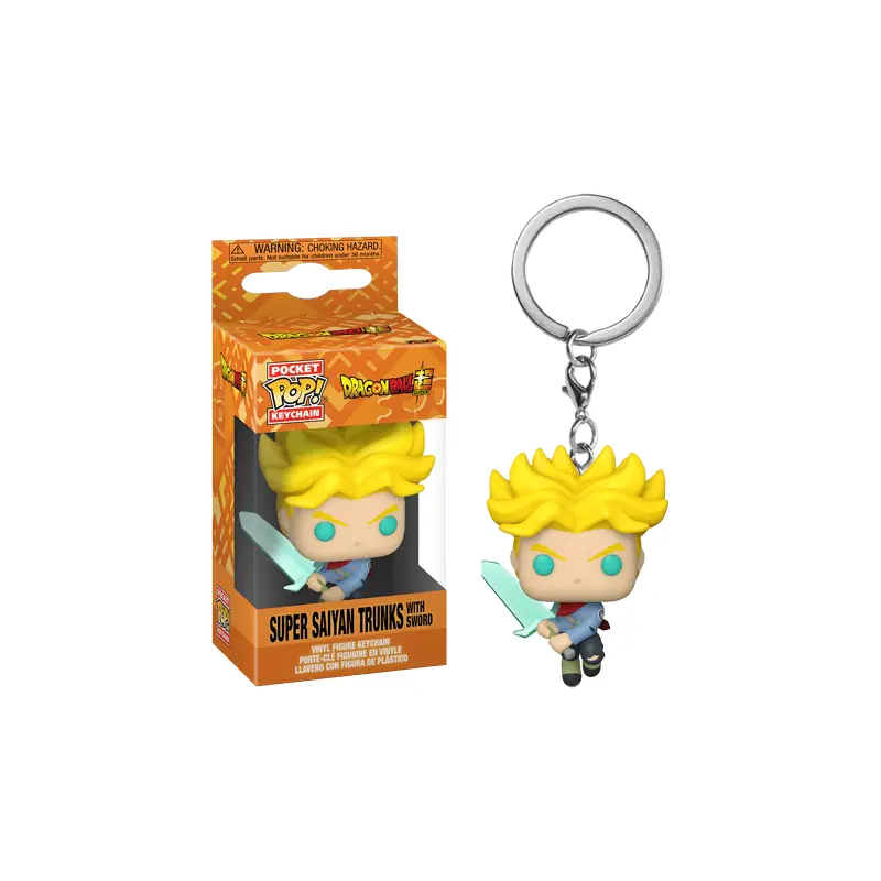 Dragon Ball Super - SS Trunks SSword Pop! Keychain