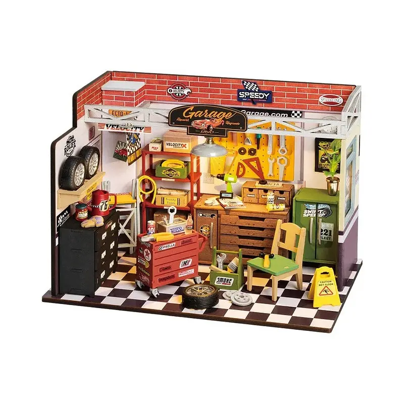 DIY Mini House Garage Workshop