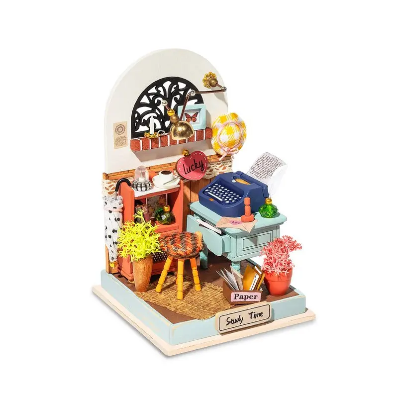 Diy Mini House Record Mood - Study