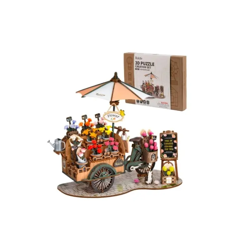 DIY Mini House Blossom Cart