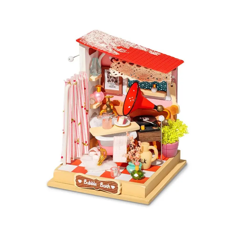 Diy Mini House Bubble Bath - Bathroom